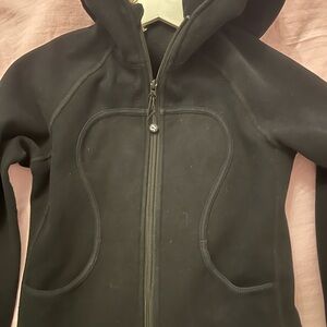 Kids Black Hoodie Jacket